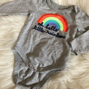 Rainbow onesie